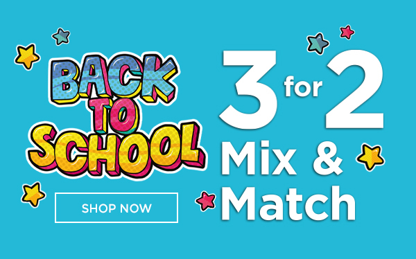 NEW! Back to School 3 for 2 Mix & Match - WHSmith