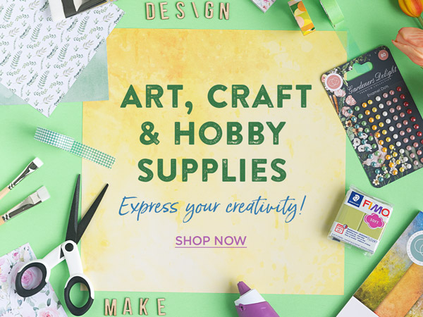 Art and online hobby supplies