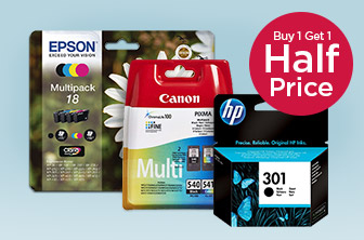 Buy 1 Get 1 Half Price Printer Ink