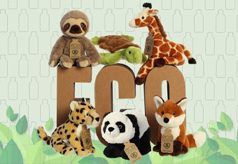 Eco Nation Soft Toys from Aurora