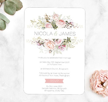 personalised wedding stationery