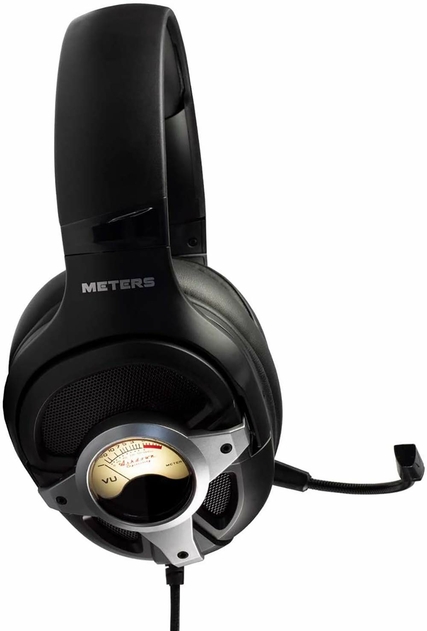Image of Meters Level Up Silver Wired Gaming Headphones