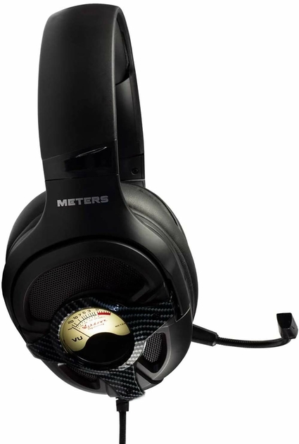 Image of Meters Level Up Carbon Wired Gaming Headphones