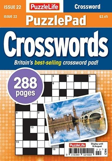 Puzzlelife Puzzlepad Crosswords Whsmith