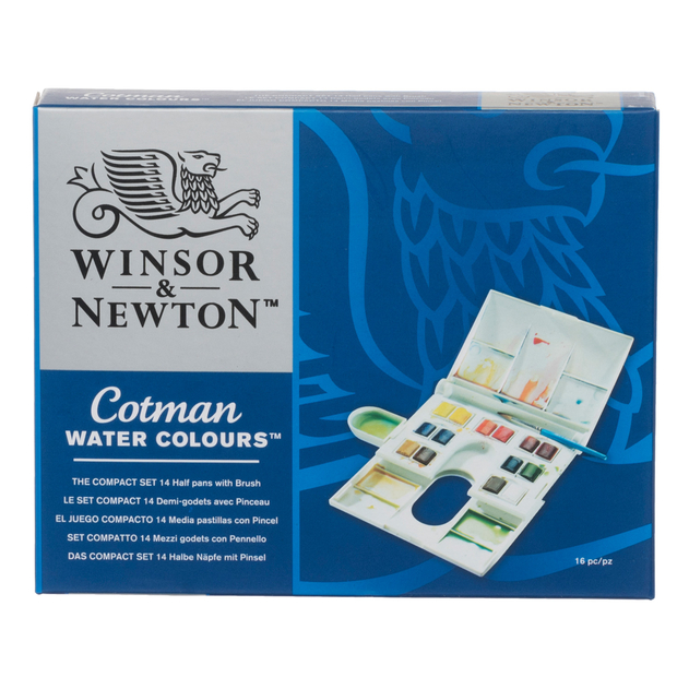 Winsor & Newton Cotman Watercolour Compact Paint Set