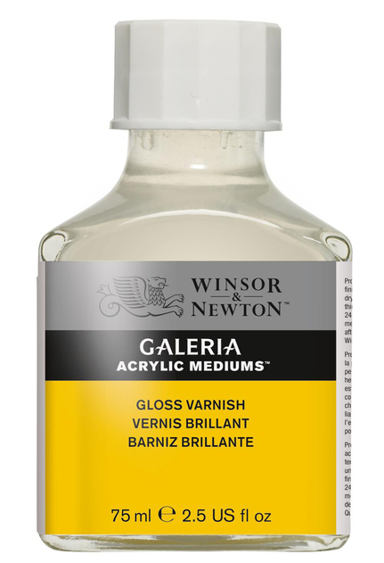 Winsor & Newton Acrylic 75ml Gloss Varnish