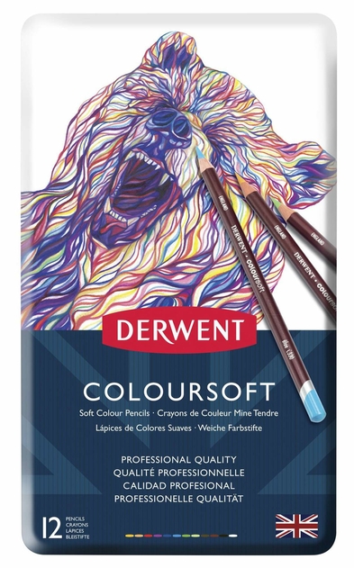 Derwent Professional Coloursoft Pencils (Pack of 12)