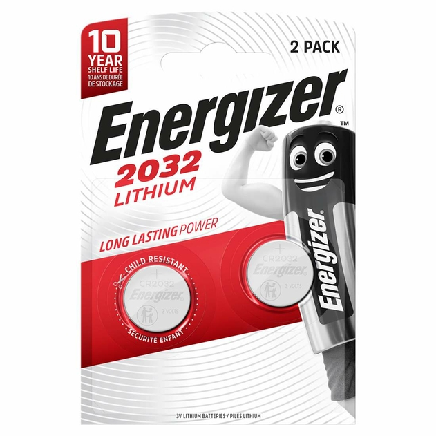 Image of Energizer Special Lithium Battery 2032/CR2032 (2 Pack) 624835