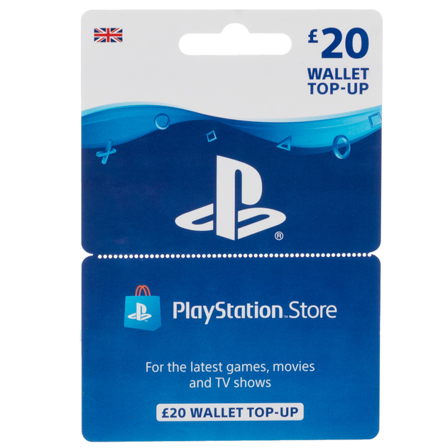 gift card 20 ps4