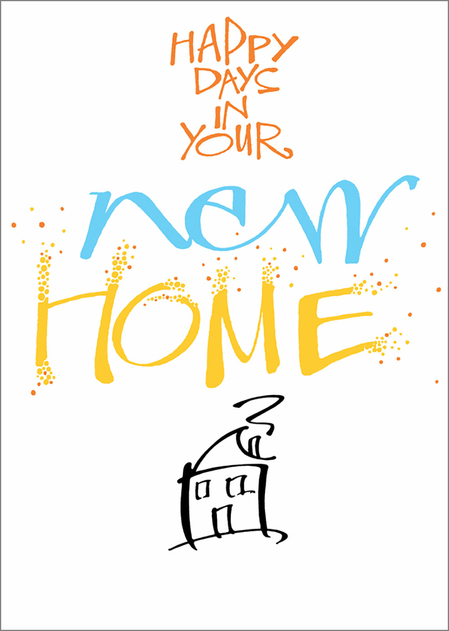 Image of Portfolio Happy Days New Home Card