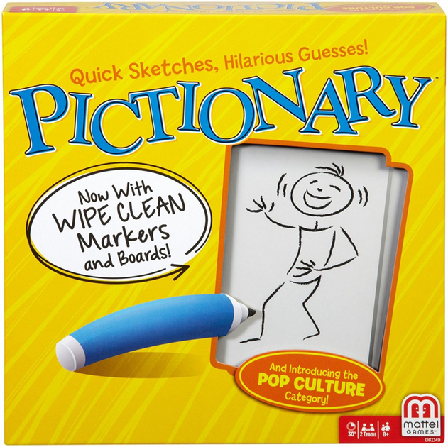 Image of Mattel Pictionary Board Game