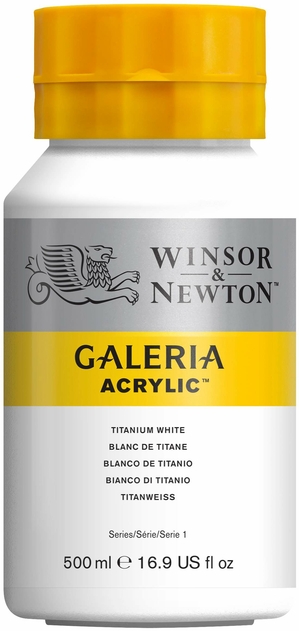 Winsor & Newton Galeria Acrylic 500ml Titanium White