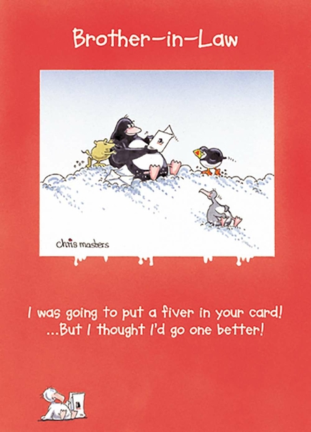 Image of Paper House Brother-in-Law Birthday Card