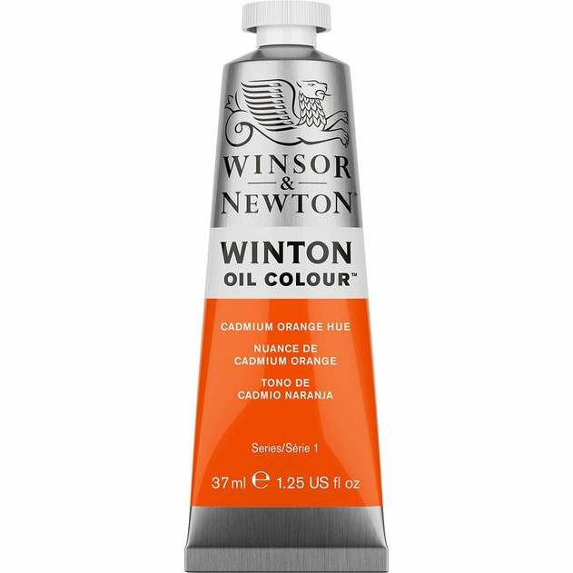 Winsor & Newton Winton Oil Colour 37ml Cadmium Orange Hue