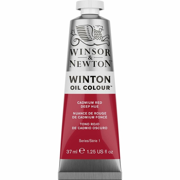 Winsor & Newton Winton Oil Colour 37ml Cadmium Deep Red Hue