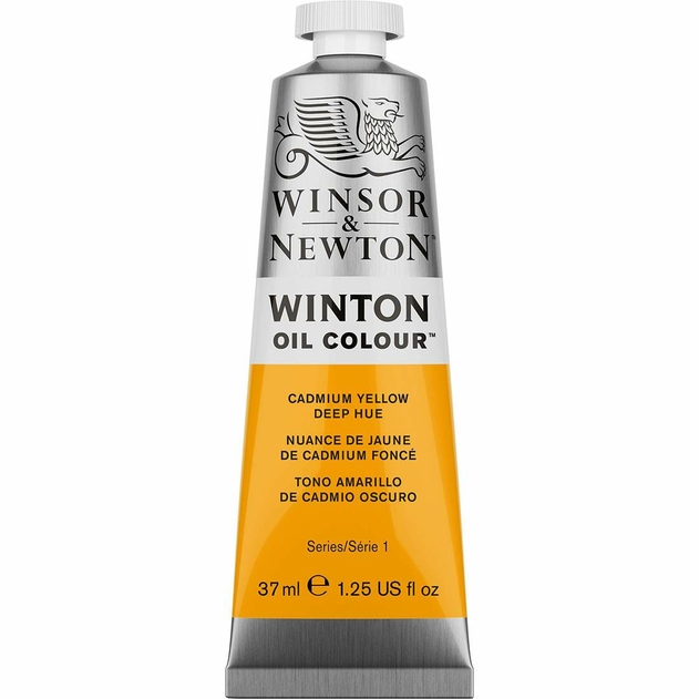 Winsor & Newton Winton Oil Colour 37ml Cadmium Yellow Deep Hue