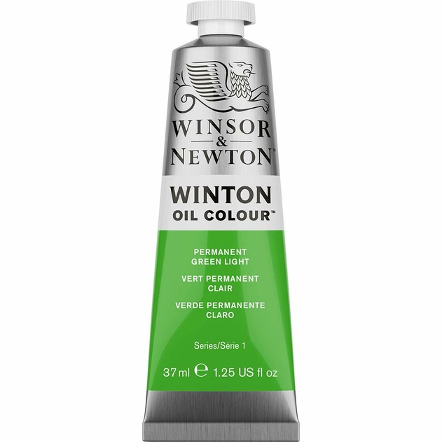 Winsor & Newton Winton Oil Colour 37ml Permanent Green Light