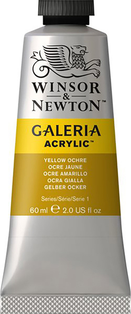 Winsor & Newton Galeria Acrylic 60ml Yellow Ochre