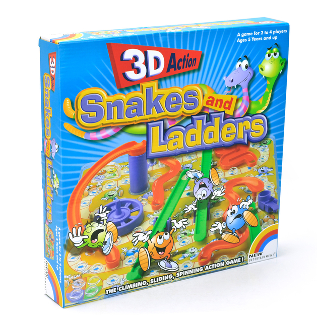 Image of 3D Action Snakes and Ladders