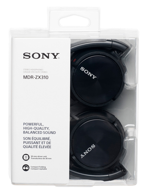 Sony MDR-ZX310B, Black (MDR-ZX310B