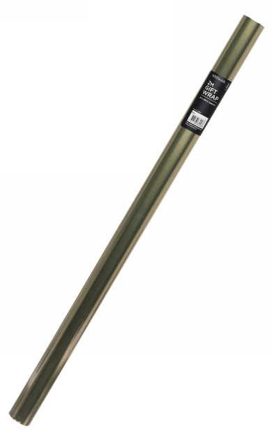 Image of WHSmith Gold Foil Wrapping Paper 2m (1 Roll )