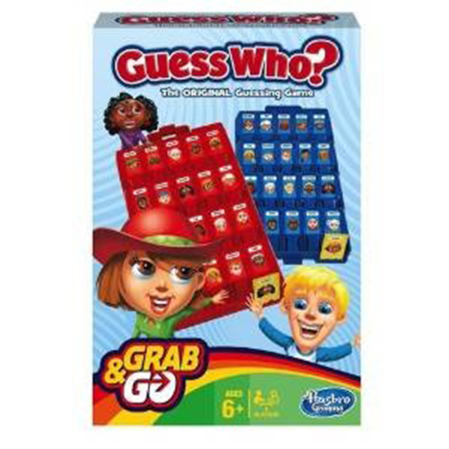 Hasbro Guess Who Grab & Go Travel Game