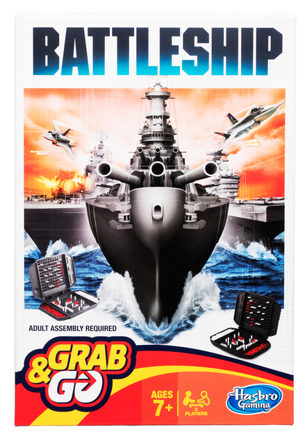 Image of Hasbro Battleship Grab & Go Travel Game