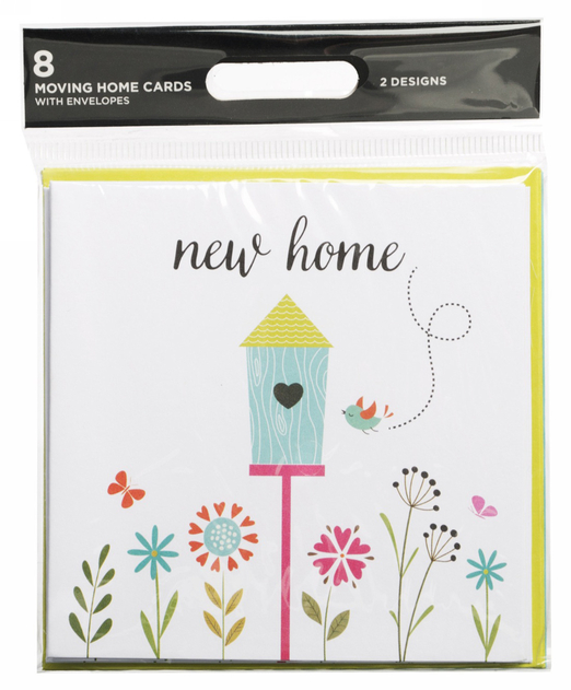 Image of WHSmith Small New Home Cards (Pack of 8)