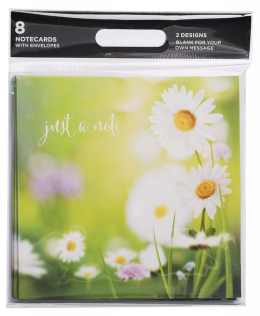 Image of WHSmith Photo Flowers Notecards (Pack of 8)