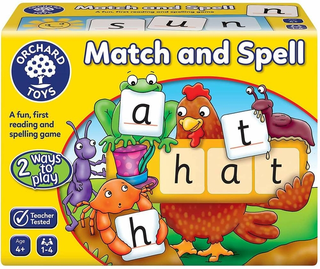 Image of Match And Spell Phonetic Word Game