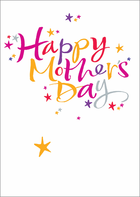 Image of Portfolio Happy Mother's Day Stars Mother's Day Greeting Card