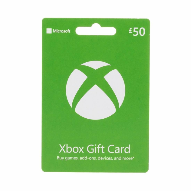 Microsoft XBOX 50 Gift Card