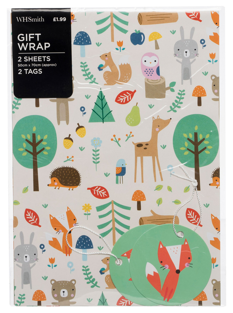 animal wrapping paper