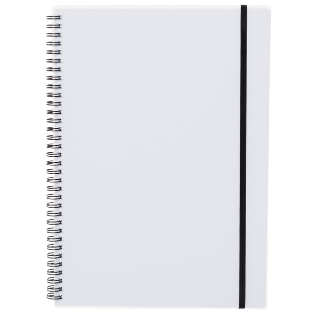 Whsmith White Polypro Notebook Whsmith