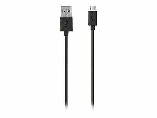 Image of Belkin MixIt Range 2m Black Micro USB Cable