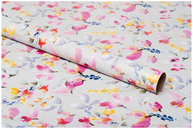 WHSmith Fleur Wrapping Paper 2m (1 Roll ) image