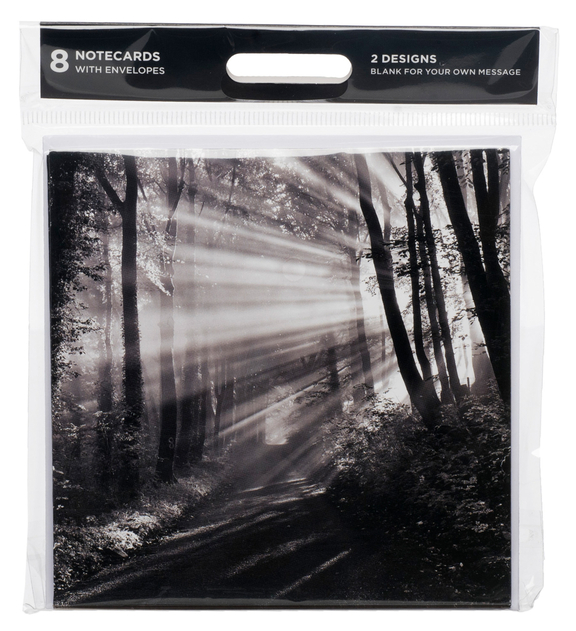 Image of WHSmith Black & White Photographic Notecards (Pack of 8)