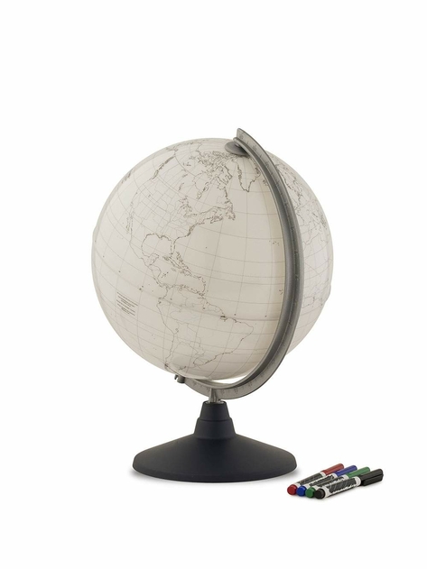 Image of Tecnodidattica Blank Colour-In Globe 30cm