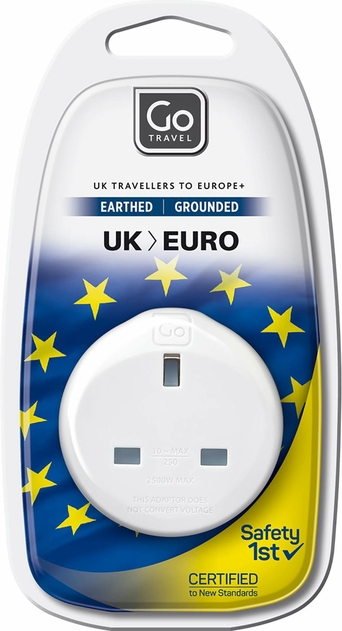 Image of GoTravel UK-EU Adaptor