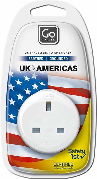 Image of GoTravel UK-USA Adaptor