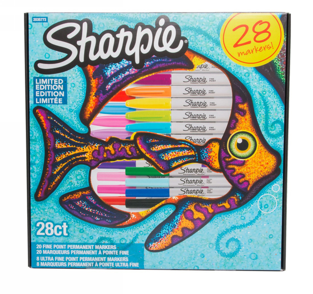 sharpie collectors kit with case