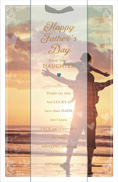 Image of From Your Daughter Father's Day Card