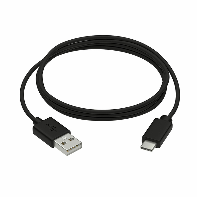 Image of Kit USB-C to USB-A Black 1M Cable