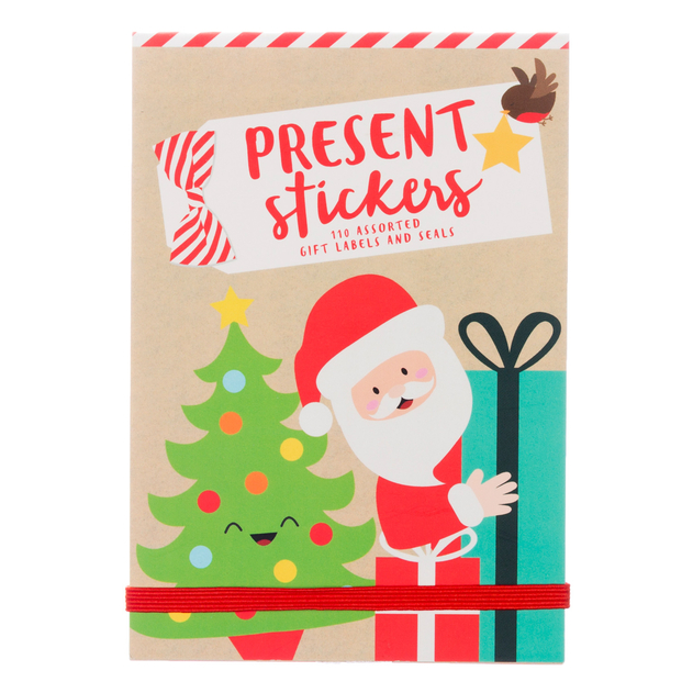 Image of WHSmith Kids Present Christmas Sticker Book