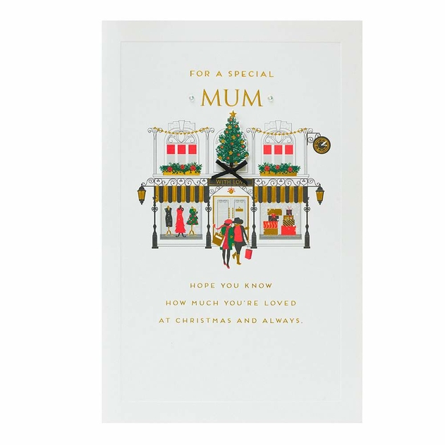 Image of UK Greetings Carlton Mum Christmas Card