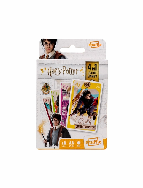 Shuffle Fun 4 In 1 Harry Potter Card Game