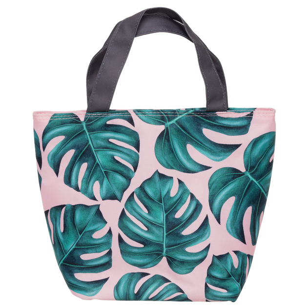 palm leaf tote bag