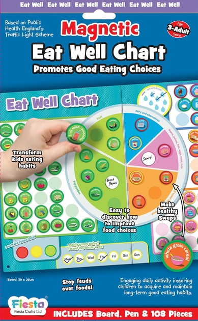 Image of Magnetic Eat Well Chart