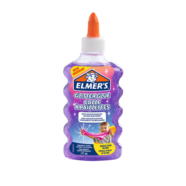 Elmer's Purple Glitter Glue 177ml