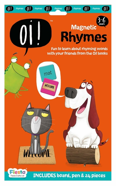 Image of Magnetic Oi! Rhymes Chart